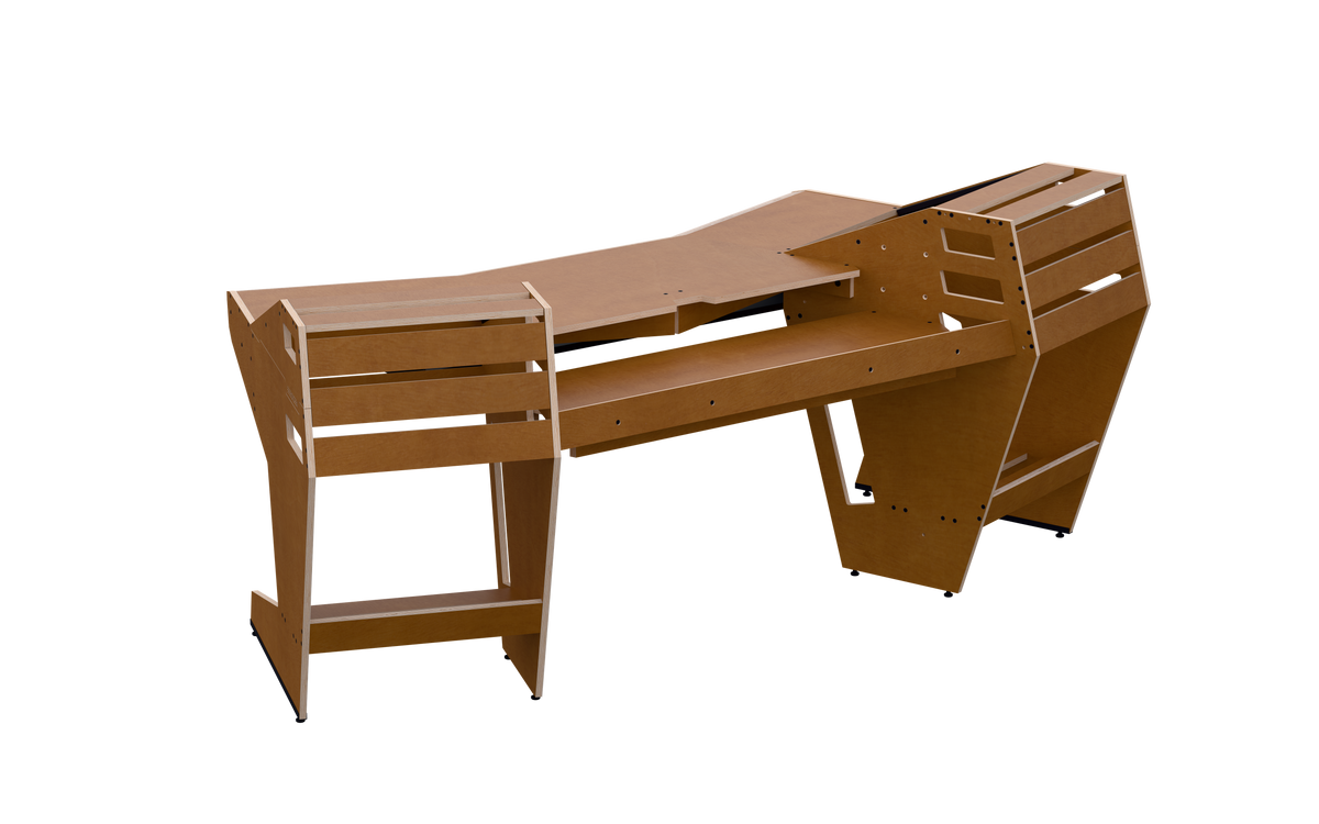 Finish: 60s brown — GUSTAV 2.0 + KEY, back view