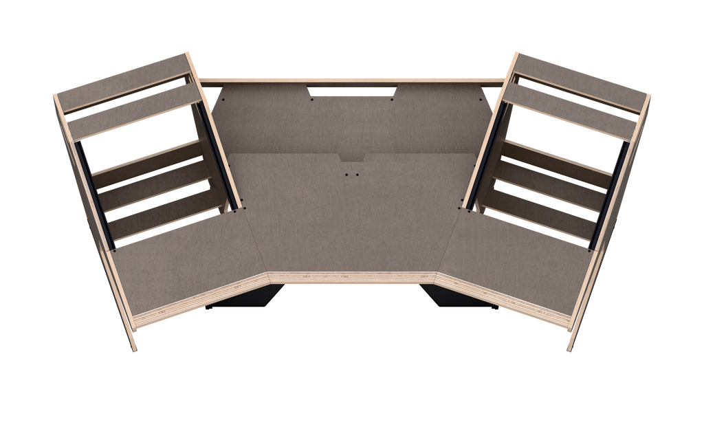 Finish: 80s grey — GUSTAV 2.0 + KEY, top view
