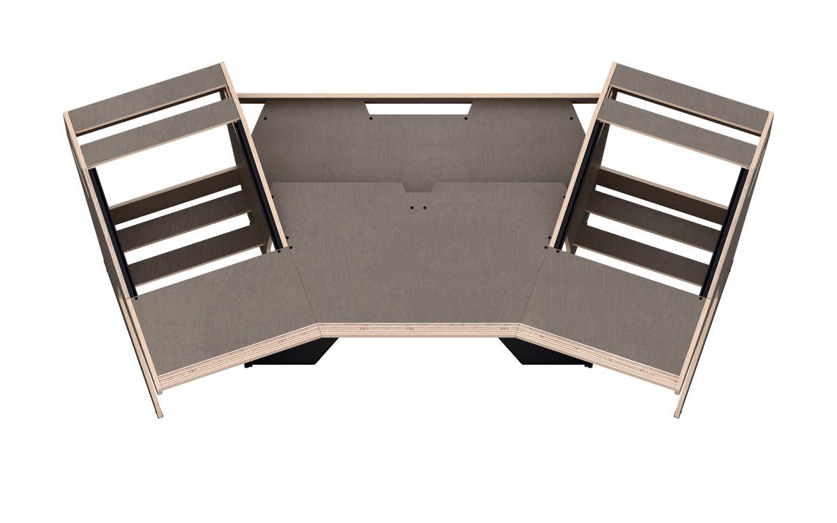 Finish: 80s grey — GUSTAV 2.0 + KEY, top view