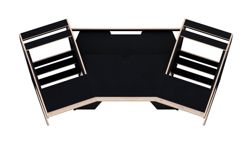 Finish: 90s black — GUSTAV 2.0 + KEY, top view