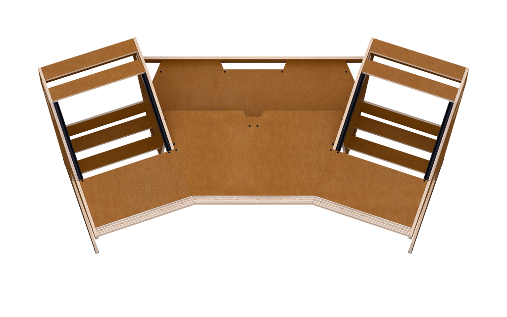 Finish: 60s brown — GUSTAV 2.0, top view