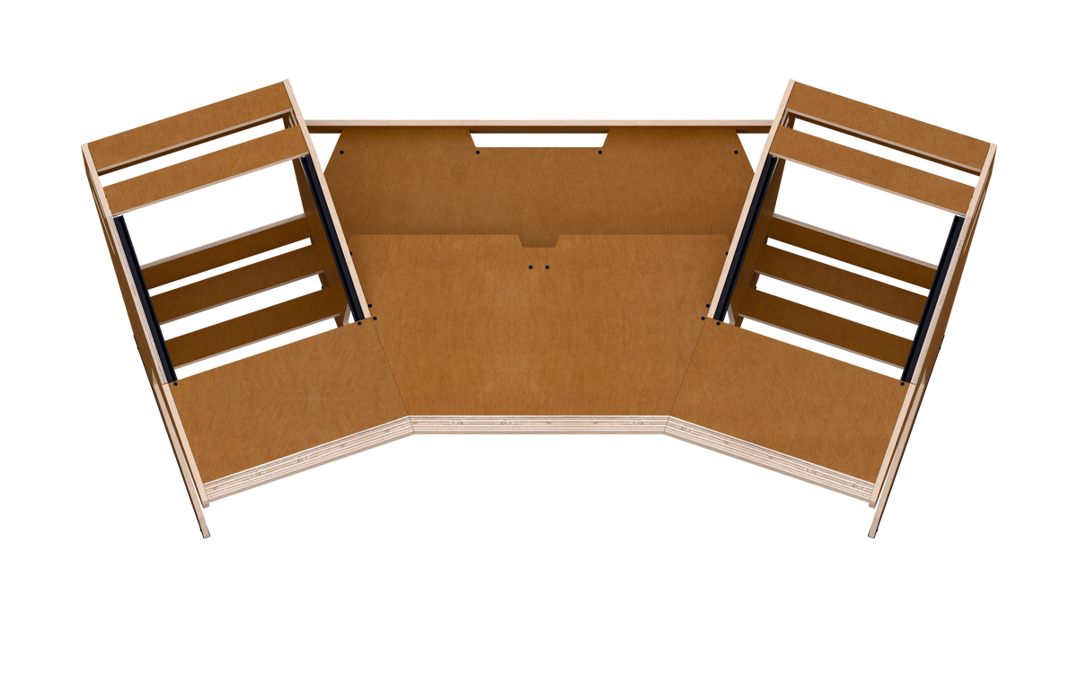 Finish: 60s brown — GUSTAV 2.0, top view