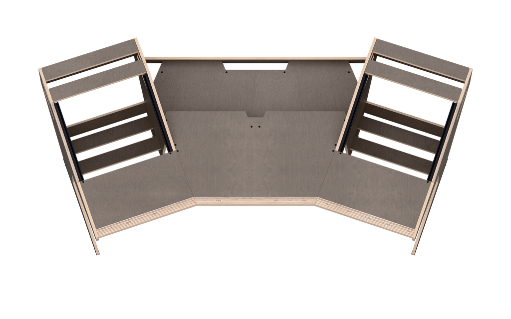 Finish: 80s grey — GUSTAV 2.0, top view