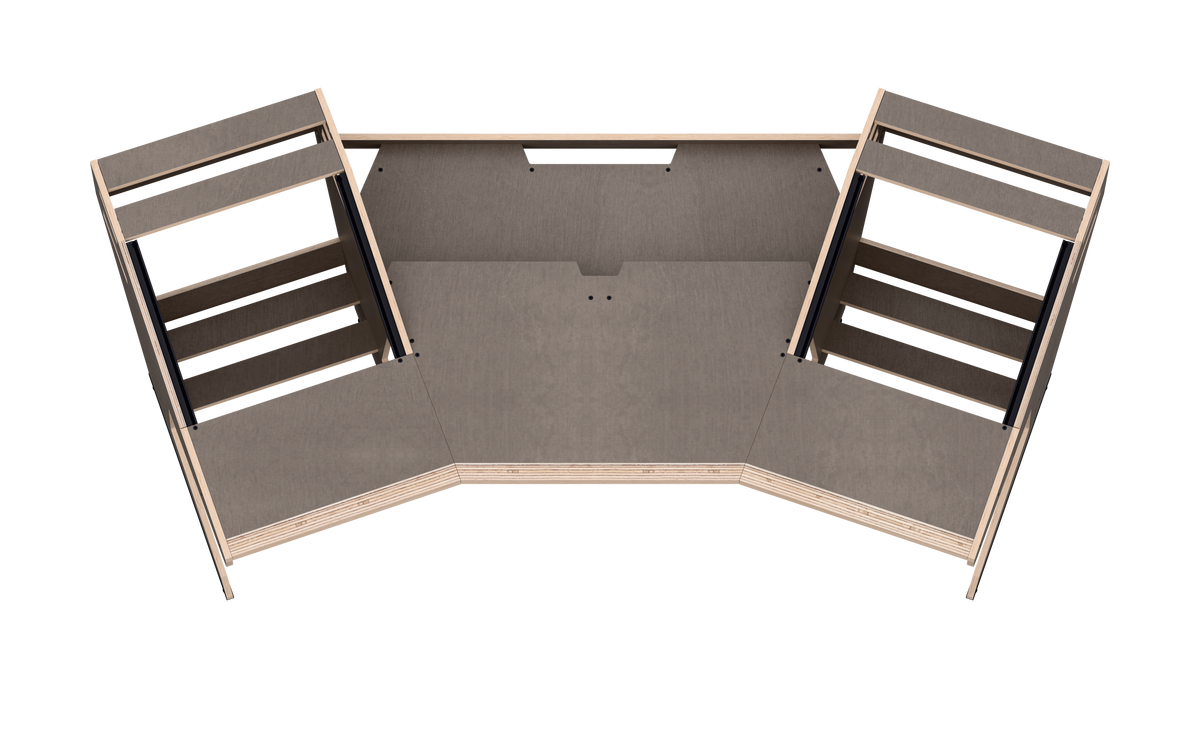 Finish: 80s grey — GUSTAV 2.0, top view