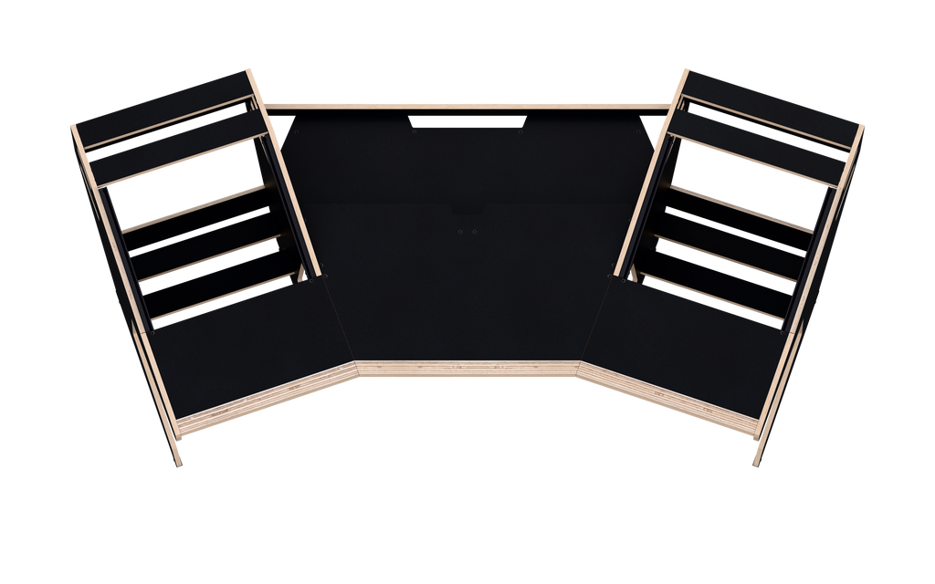 Finish: 90s black — GUSTAV 2.0, top view