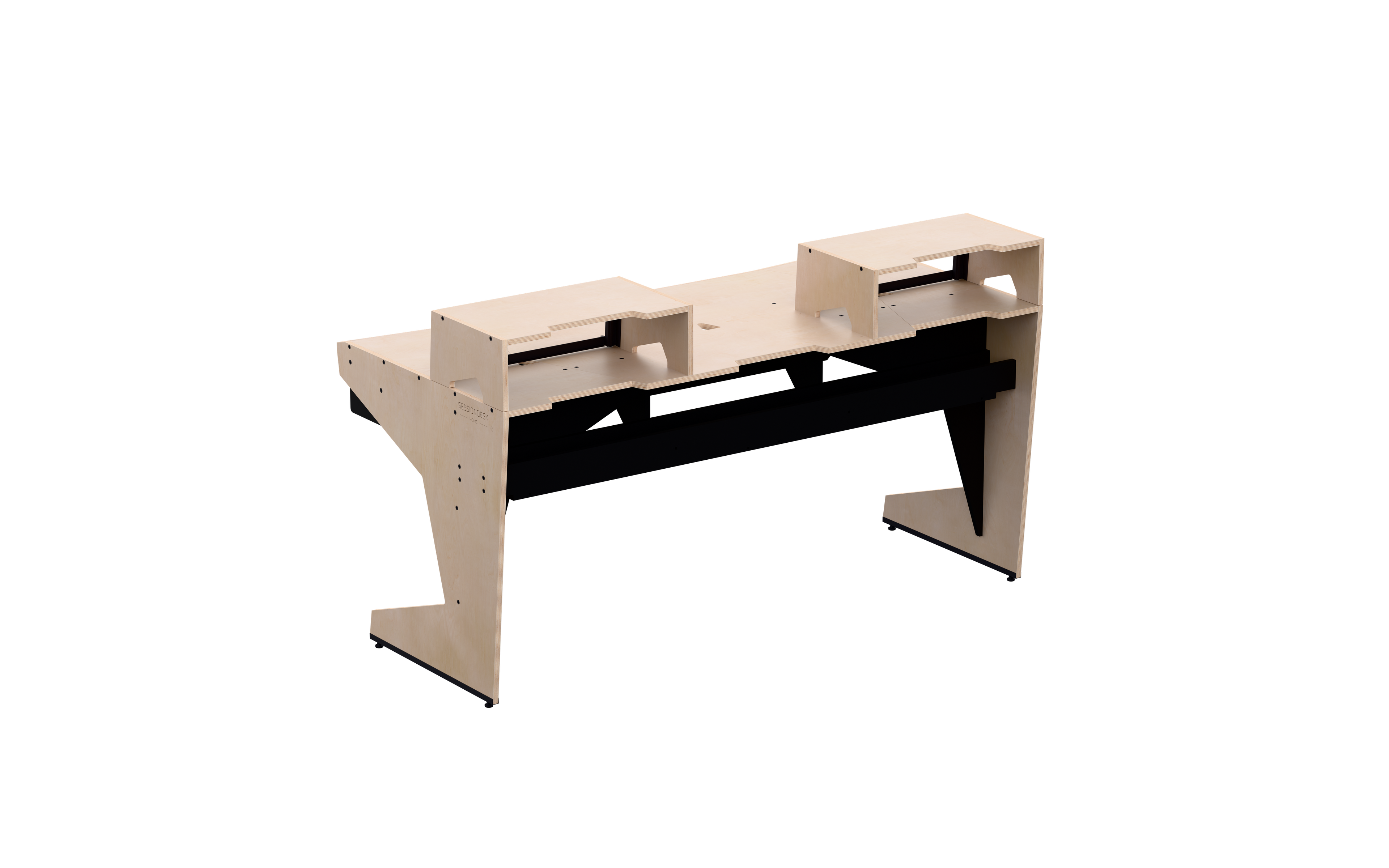Finish: 100% birch — HOME big 2.0 + RACKS + KEY, back view