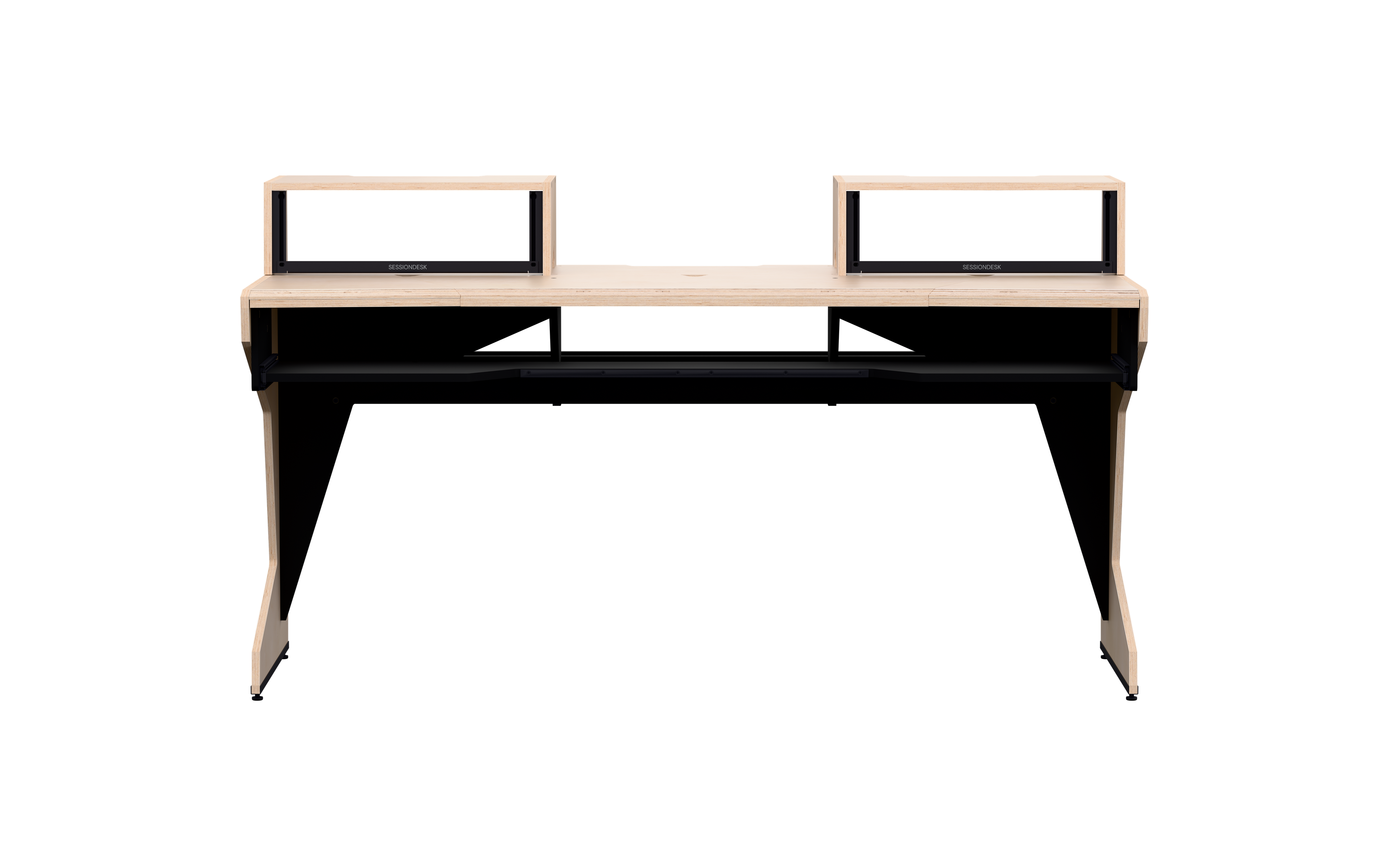 Finish: 100% birch — HOME big 2.0 + RACKS + KEY, front view