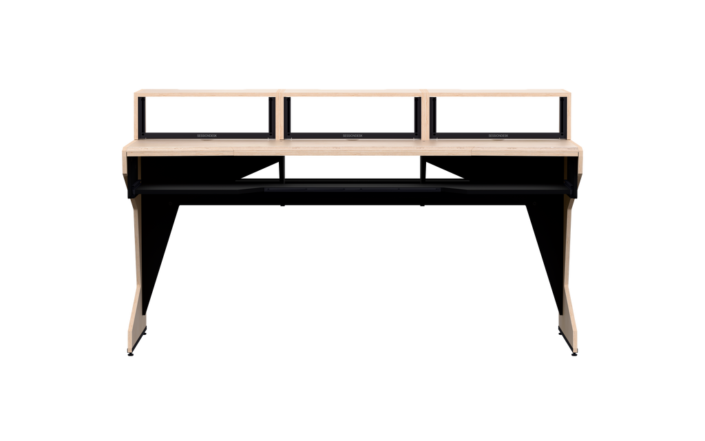 Finish: 100% birch — HOME big 2.0 + 3x RACKS + KEY, front view