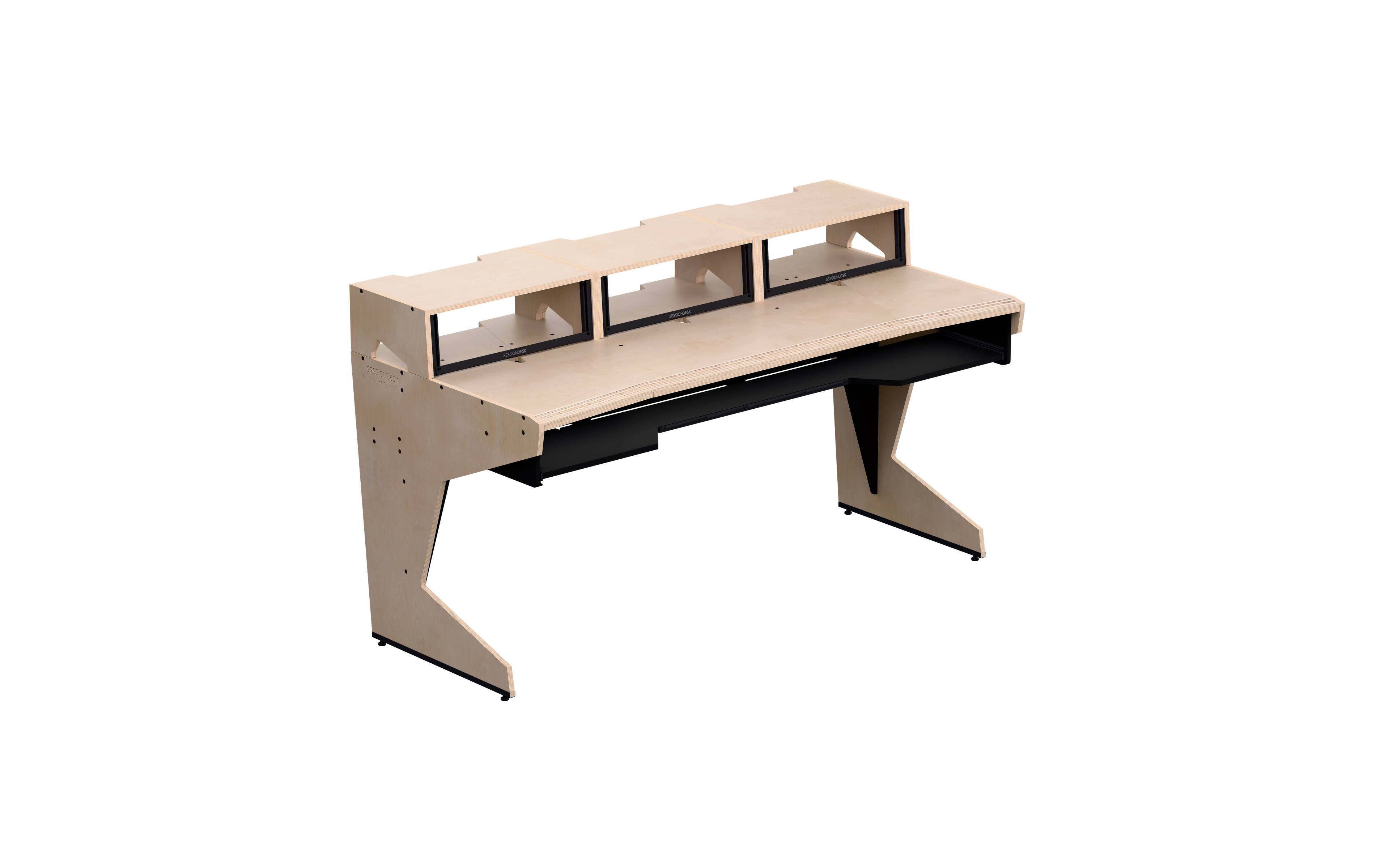 Finish: 100% birch — HOME big 2.0 + 3x RACKS + KEY, hero view