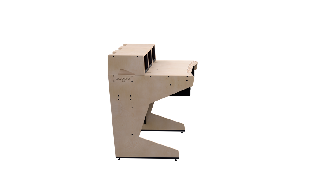 Finish: 100% birch — HOME big 2.0 + 3x RACKS + KEY, side view