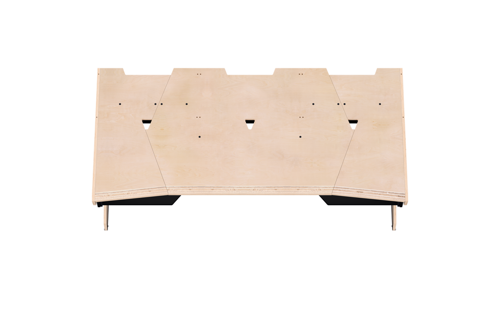 Finish: 100% birch — HOME big 2.0 + KEY, top view