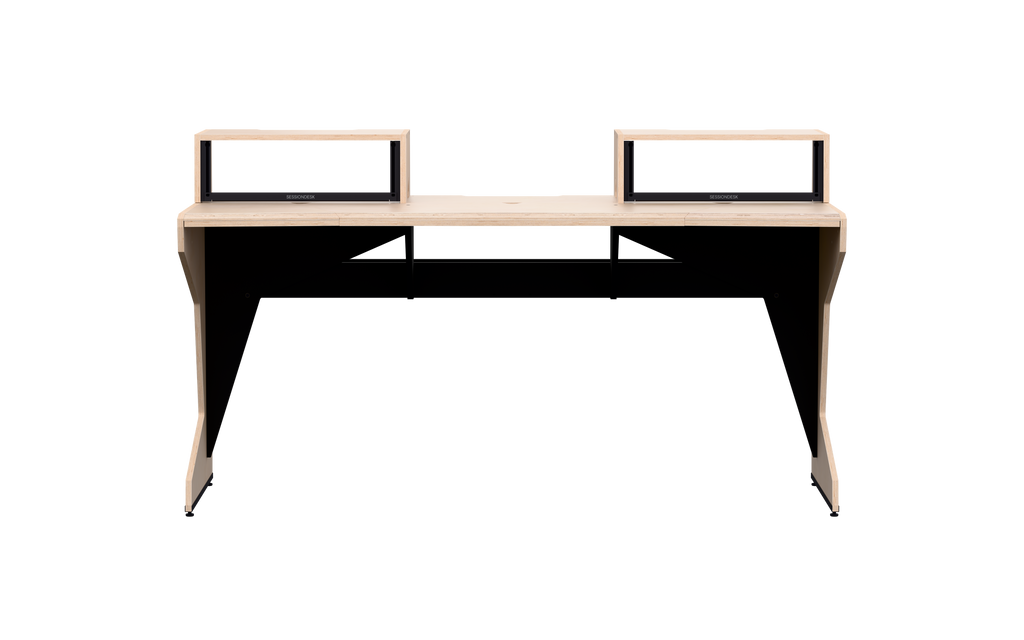 Finish: 100% birch — HOME big 2.0 + RACKS, front view