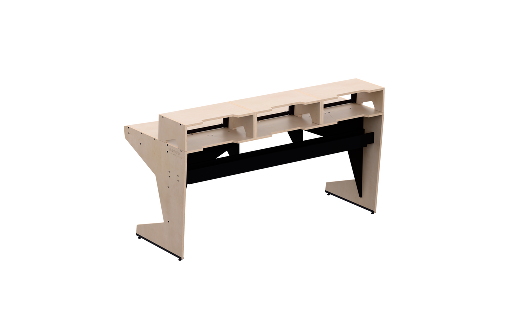 Finish: 100% birch — HOME big 2.0 + 3x RACKS, back view