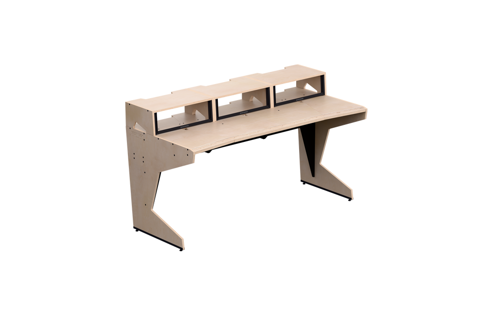 Finish: 100% birch — HOME big 2.0 + 3x RACKS, hero view