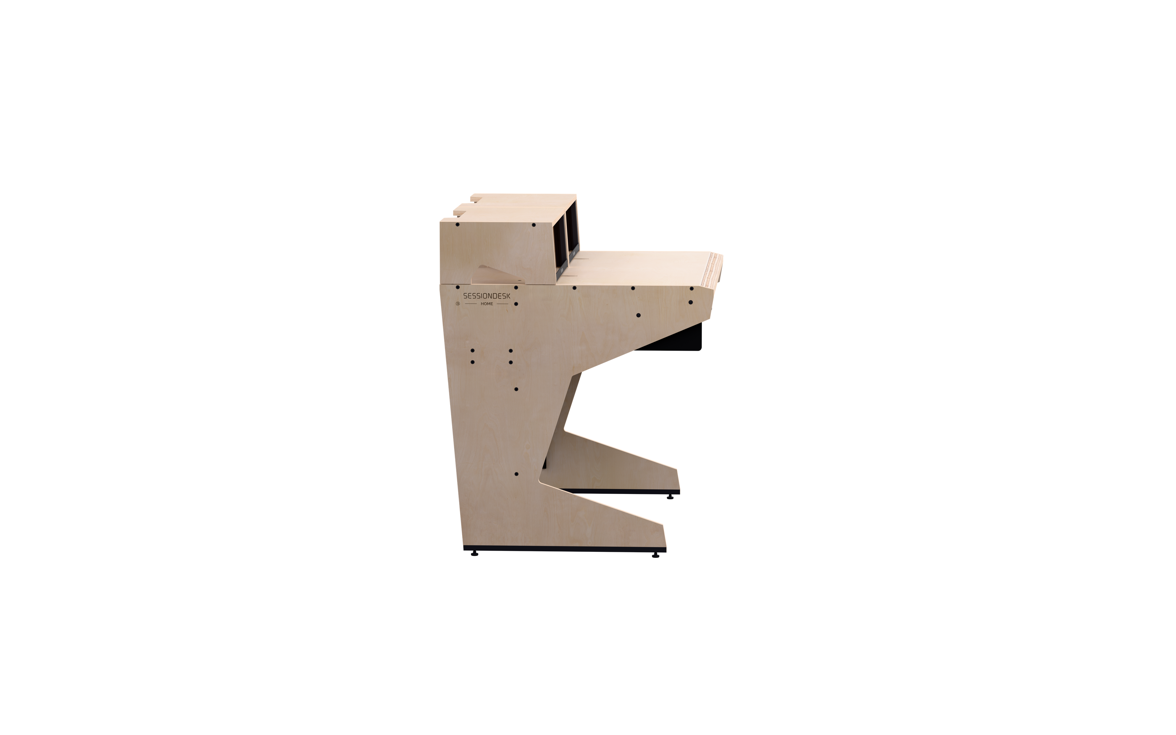 Finish: 100% birch — HOME small 2.0 + RACKS + KEY, side view