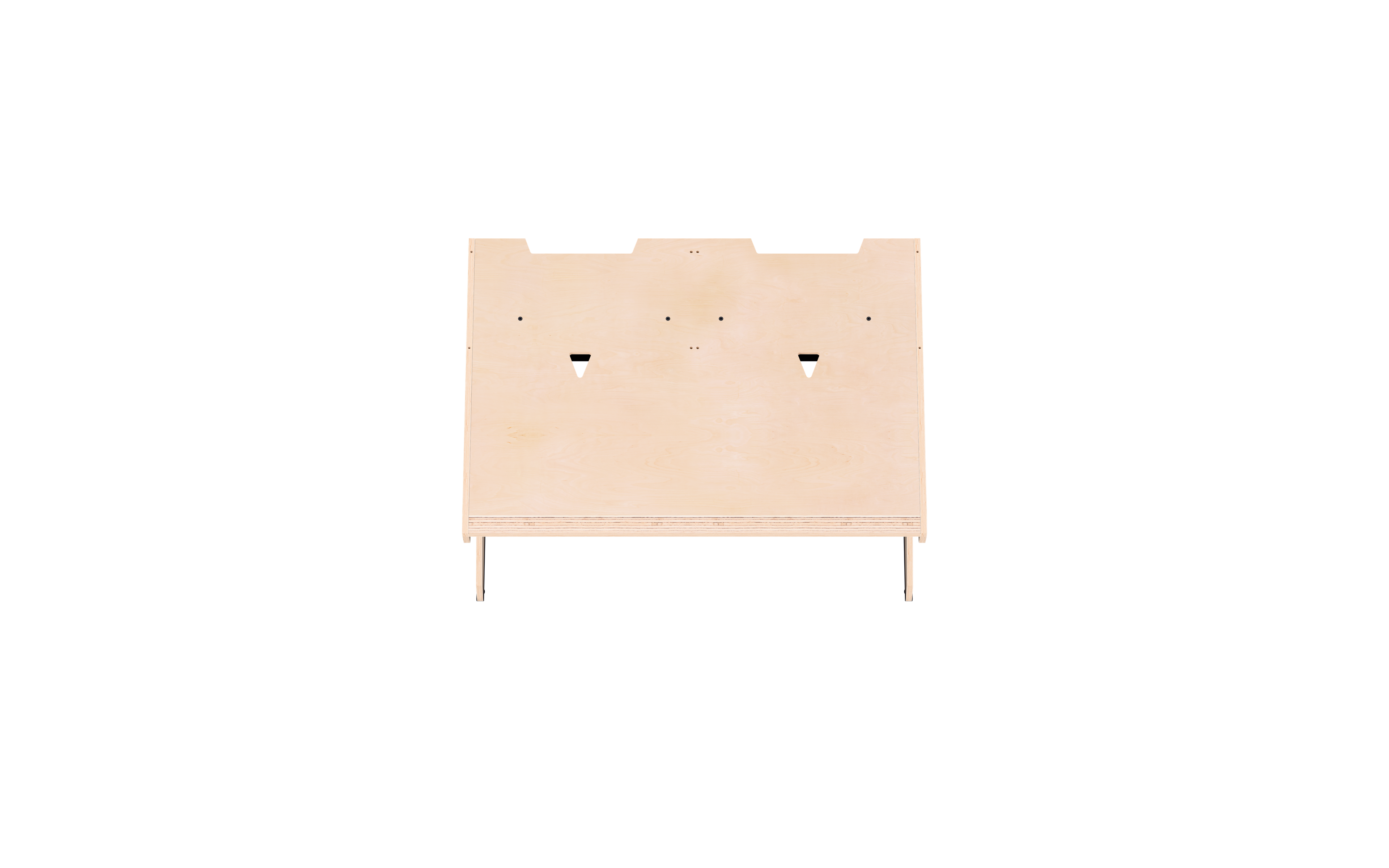 Finish: 100% birch — HOME small 2.0, top view
