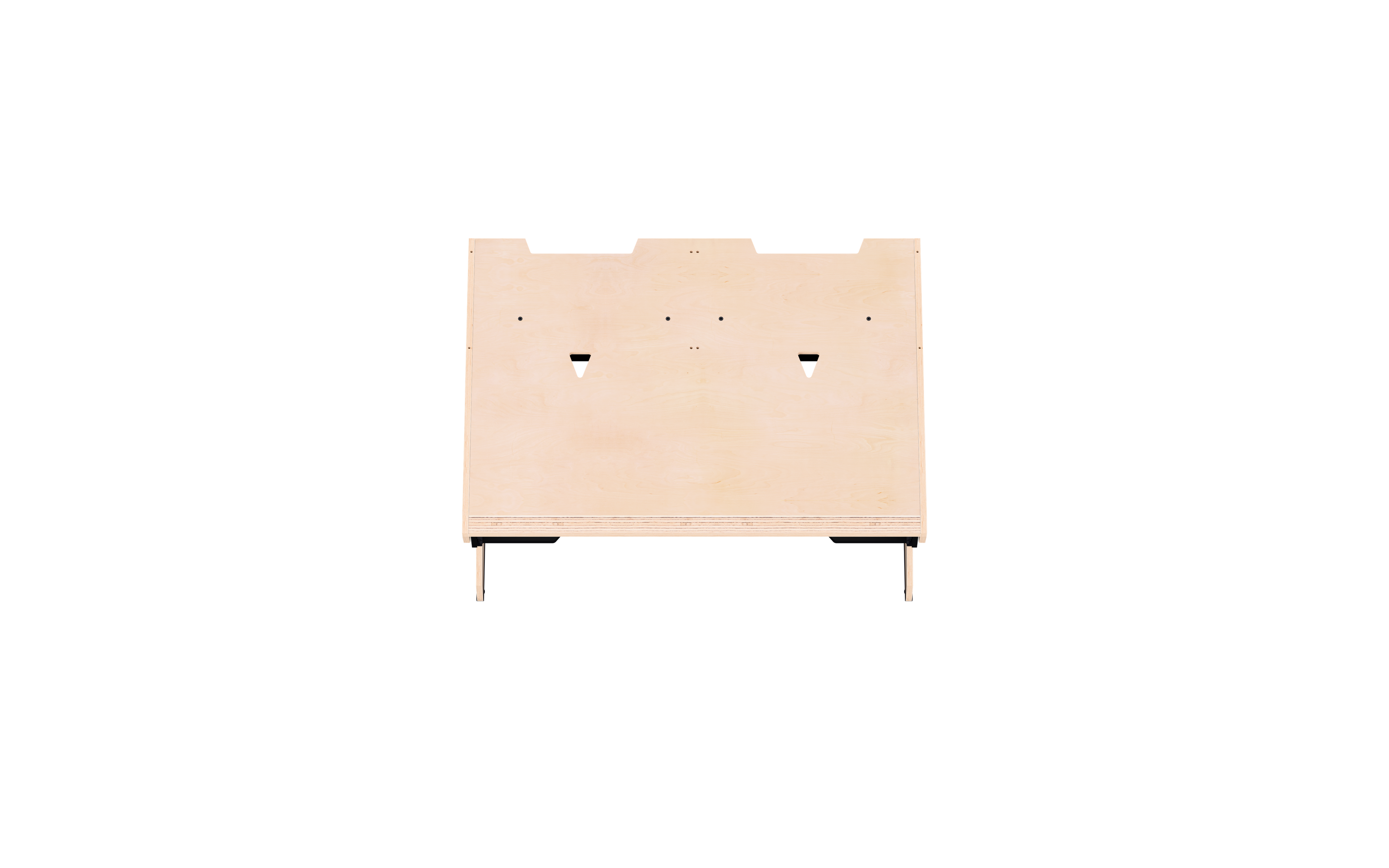 Finish: 100% birch — HOME small 2.0 + KEY, top view