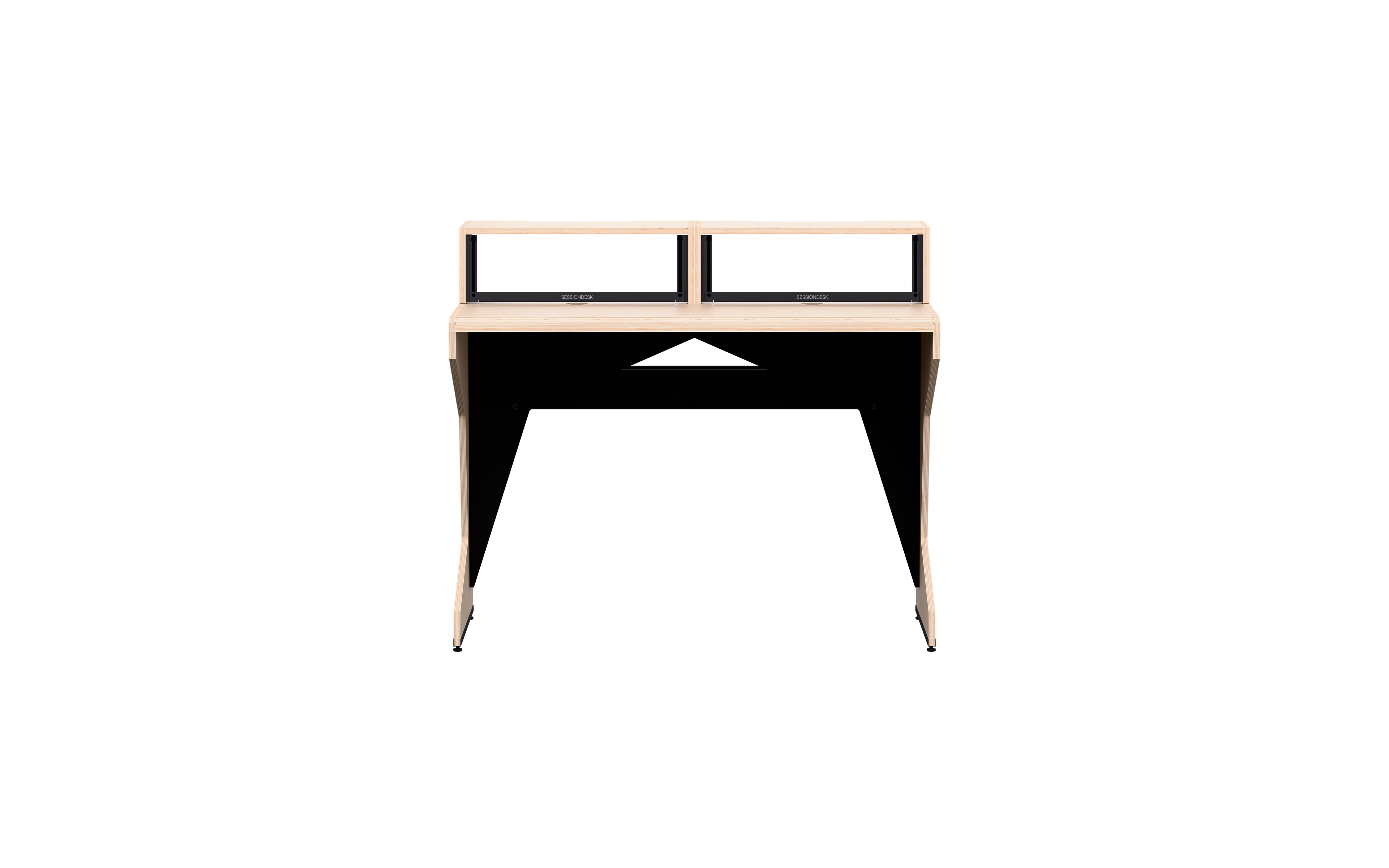 Finish: 100% birch — HOME small 2.0 + RACKS, front view