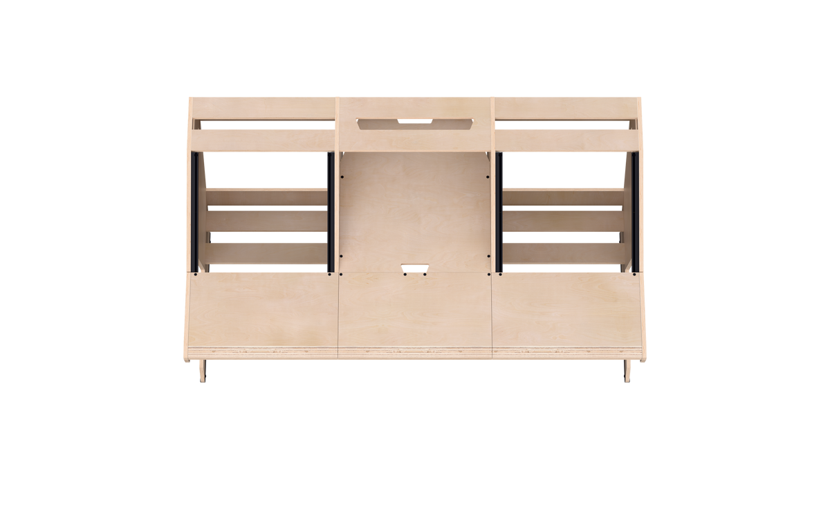 Finish: 100% birch — OKTAV 2.0, top view