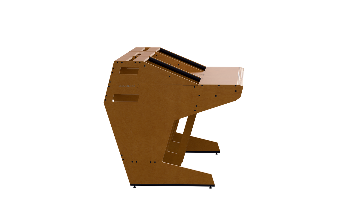 Finish: 60s brown — OKTAV 2.0, side view