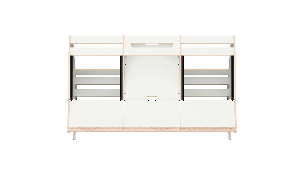 Finish: 70s white — OKTAV 2.0, top view