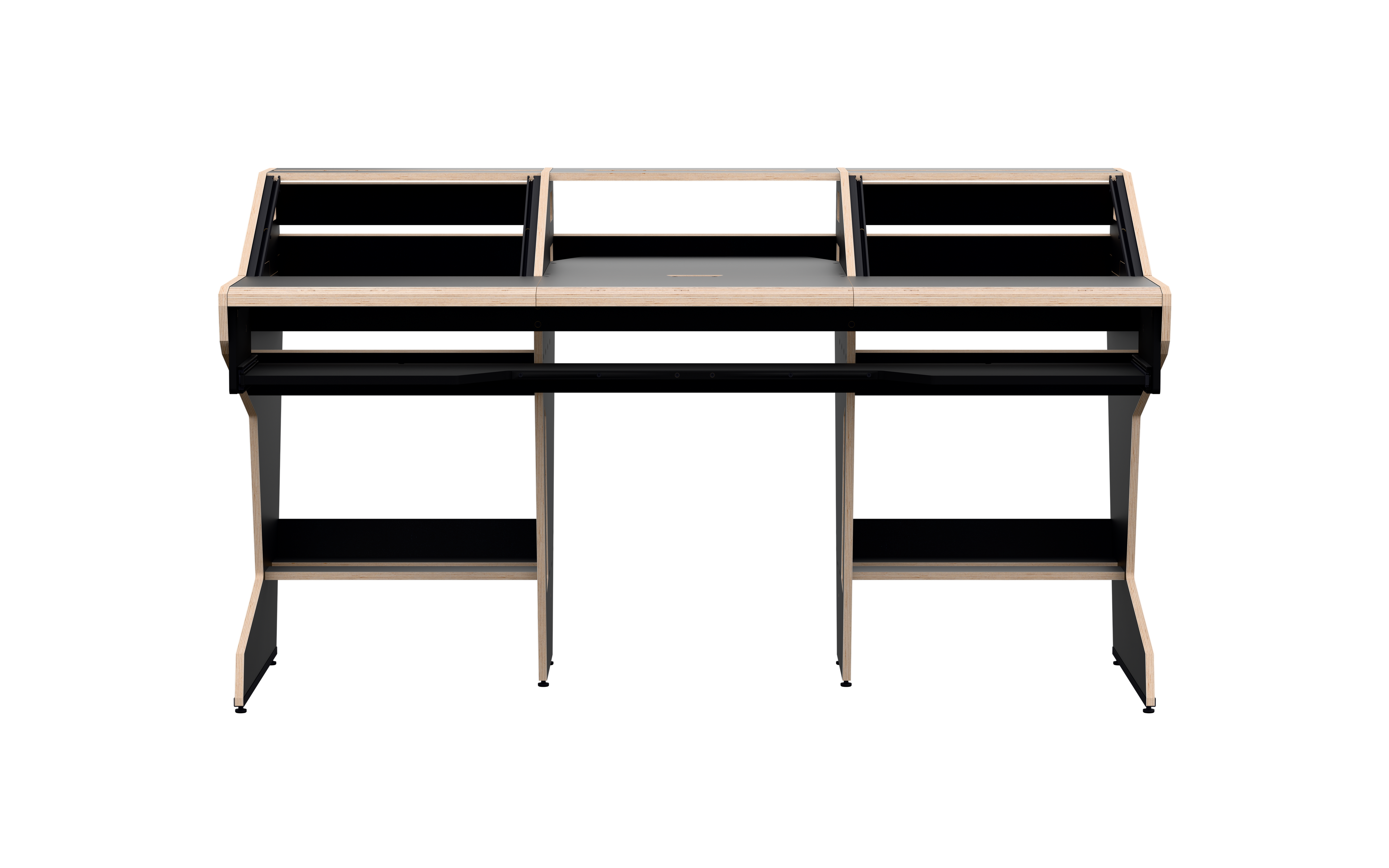 Finish: 90s black — OKTAV 2.0 + KEY, front view