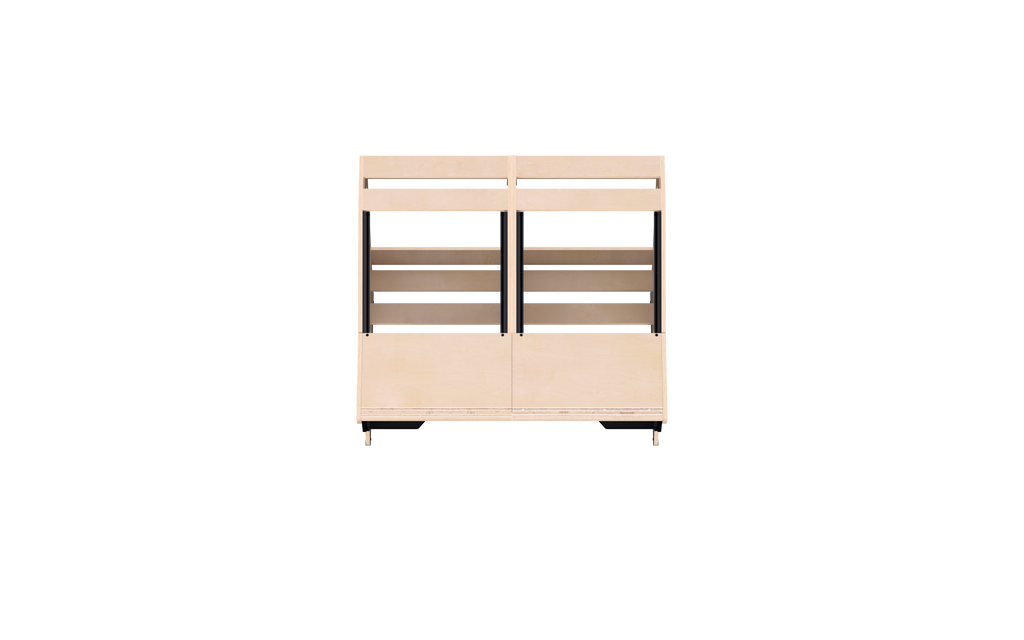 Finish: 100% birch — QUINTAV 2.0 + KEY, top view