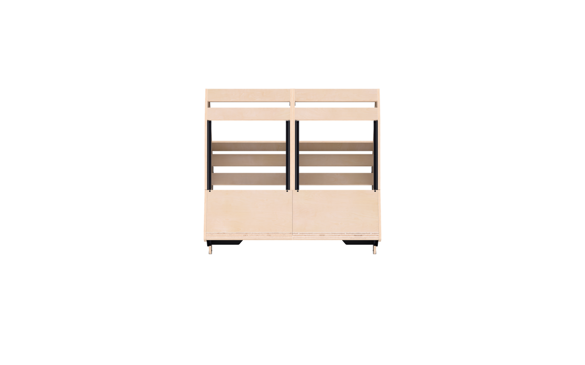 Finish: 100% birch — QUINTAV 2.0 + KEY, top view