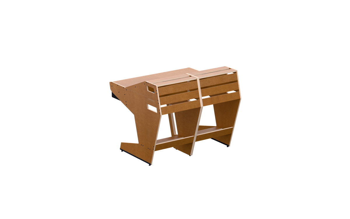 Finish: 60s brown — QUINTAV 2.0 + KEY, back view