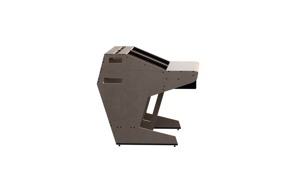 Finish: 80s grey — QUINTAV 2.0 + KEY, side view