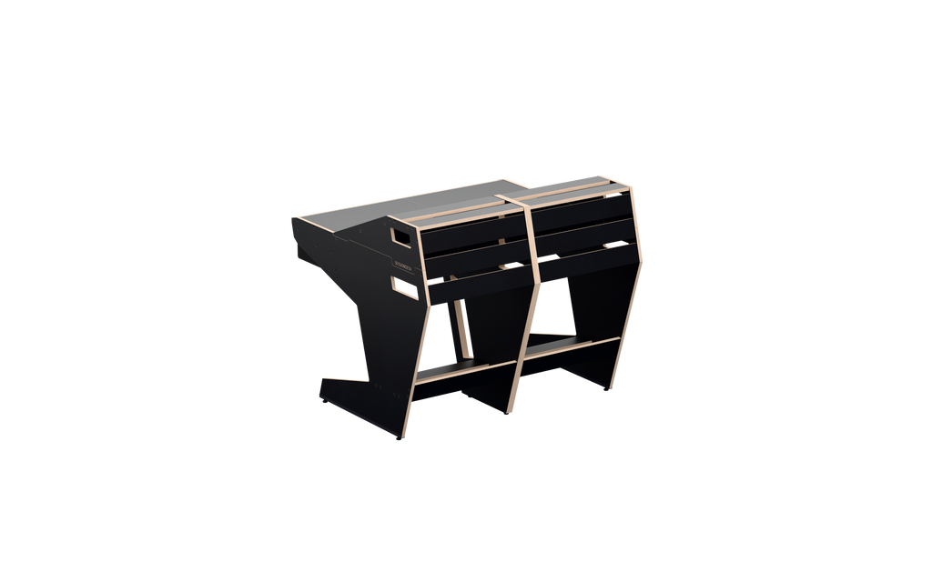 Finish: 90s black — QUINTAV 2.0 + KEY, back view