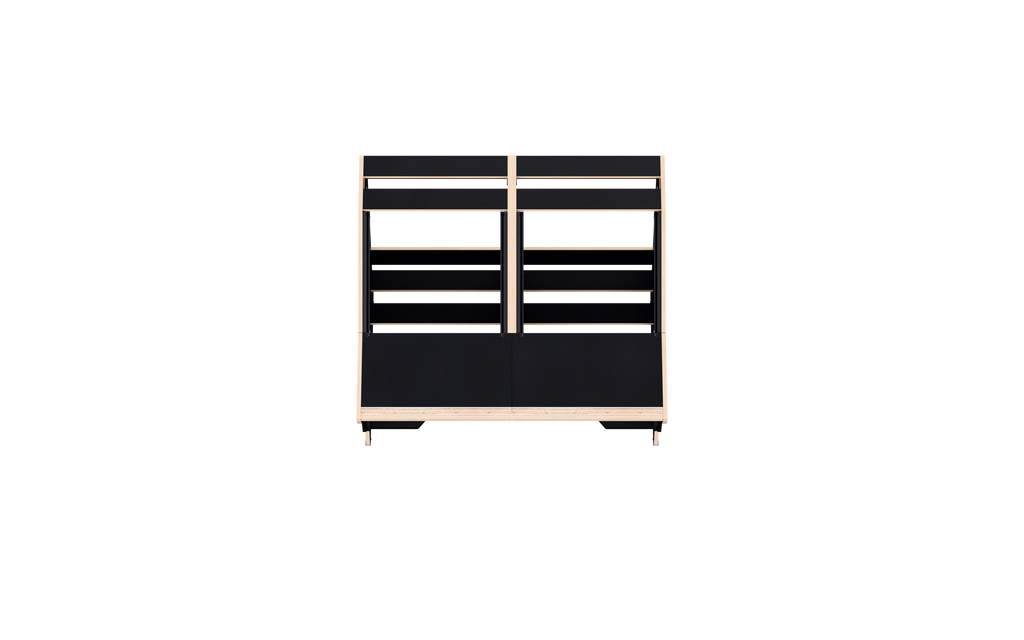 Finish: 90s black — QUINTAV 2.0 + KEY, top view