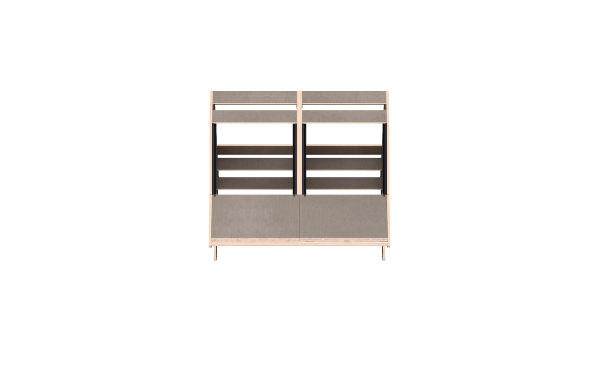 Finish: 80s grey — QUINTAV 2.0, top view