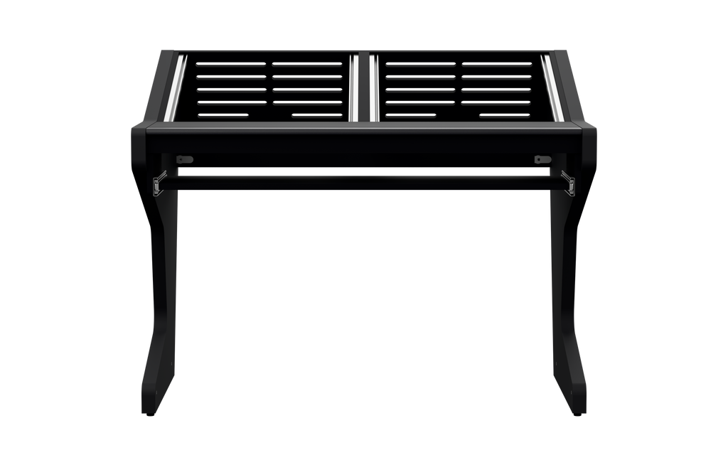 Finish: Matt Black — DUO [2x12] + KEY, front view