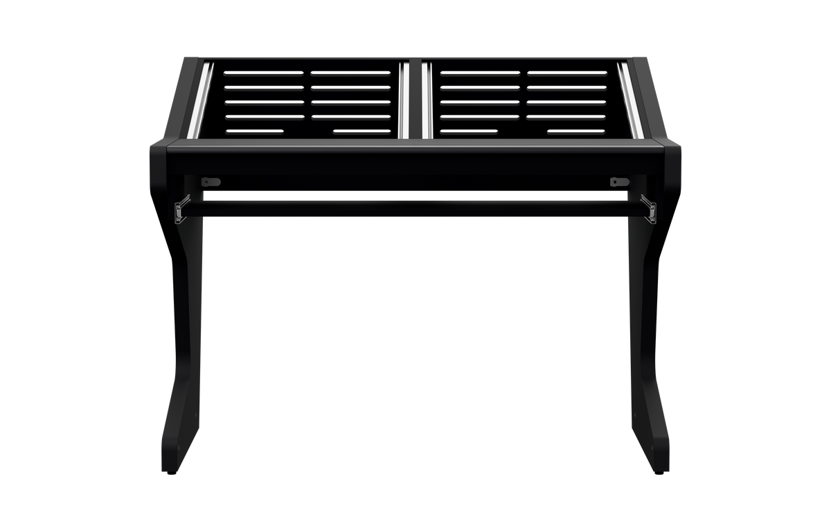 Finish: Matt Black — DUO [2x12] + KEY, front view