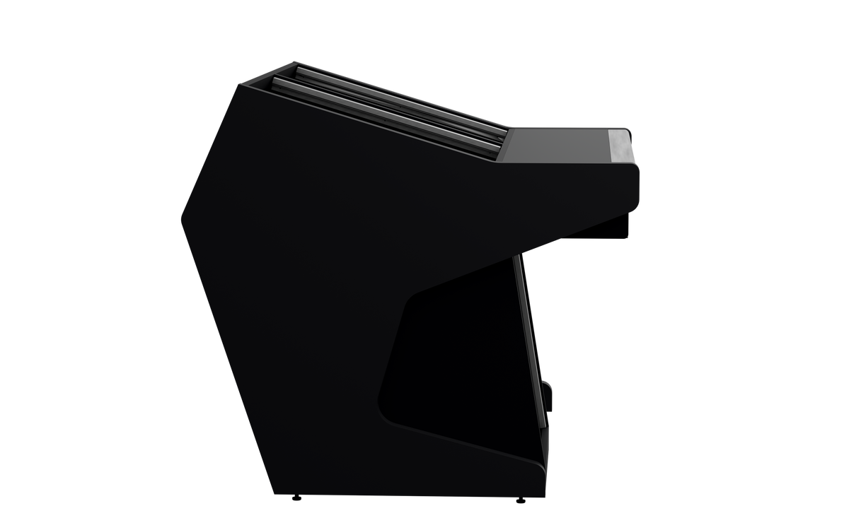 Finish: Matt Black — DUO [2x12 + 1x12] + KEY, side view