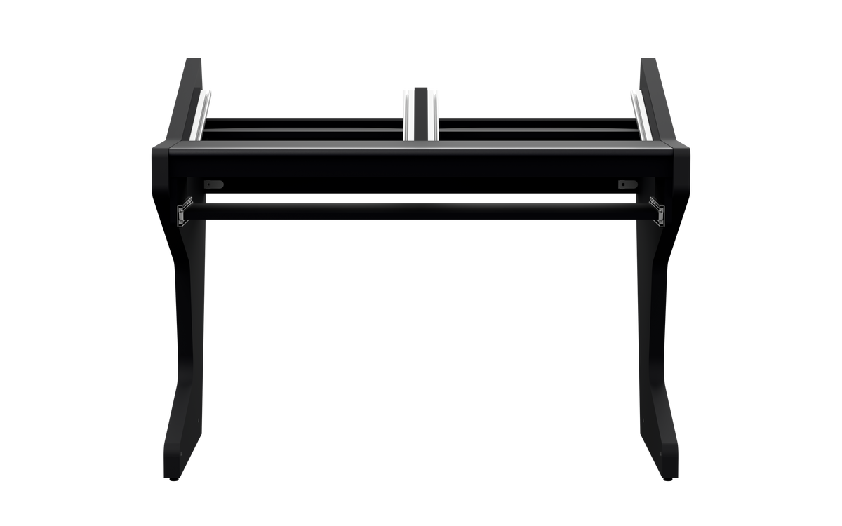 Finish: Matt Black — DUO [2x8] + KEY, front view