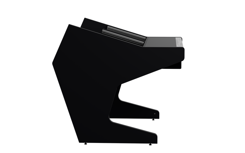 Finish: Matt Black — DUO [2x8] + KEY, side view