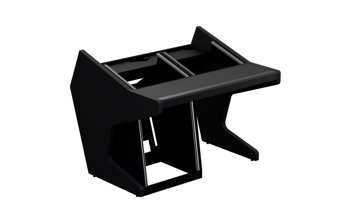 Finish: Matt Black — DUO [2x8 + 1x12], three-quarter view