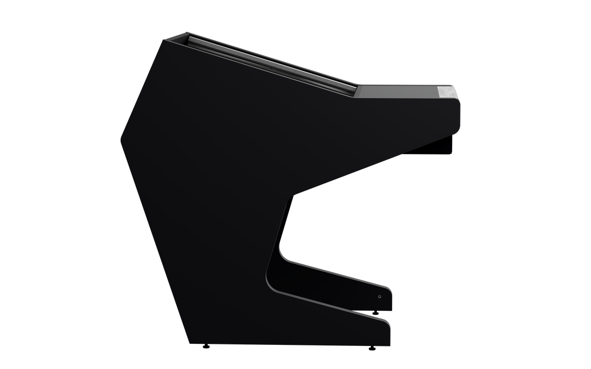 Finish: Matt Black — SOLO [1x12] + KEY, side view