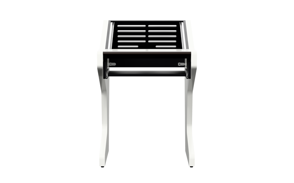Sessiondesk SOLO [1x12] + KEY in gloss white — front view