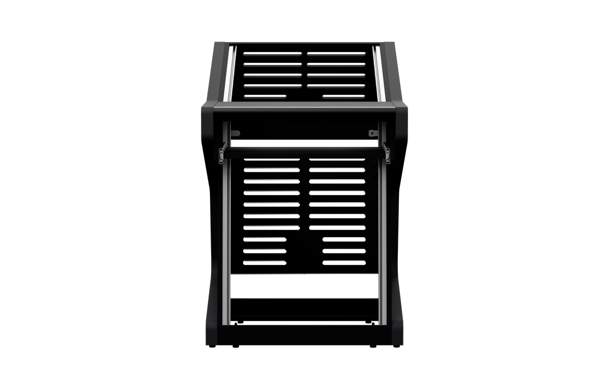 Finish: Matt Black — SOLO [1x12 + 1x12] + KEY, front view