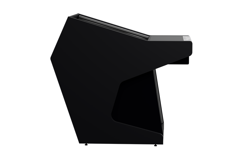 Finish: Matt Black — SOLO [1x12 + 1x12] + KEY, side view