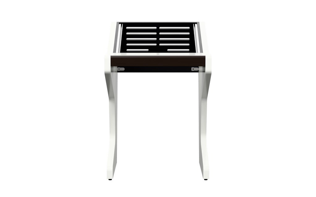 Sessiondesk SOLO [1x12] in gloss white — front view