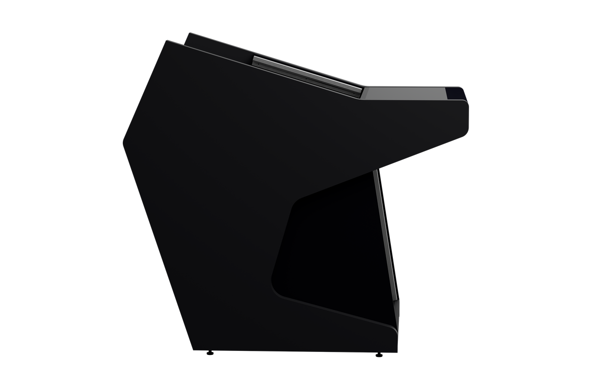 Finish: Matt Black — SOLO [1x8 + 1x12], side view