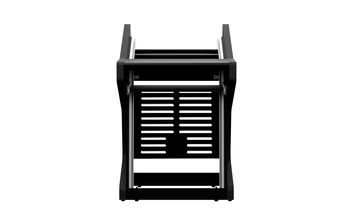 Finish: Matt Black — SOLO [1x8 + 1x12] + KEY, front view