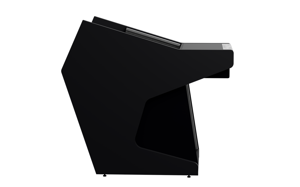 Finish: Matt Black — SOLO [1x8 + 1x12] + KEY, side view