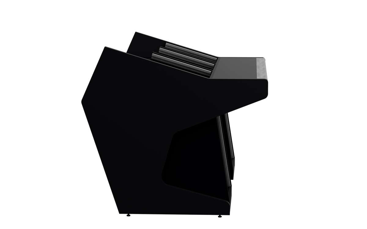 Finish: Matt Black — TRIO [3x8 + 2x12], side view